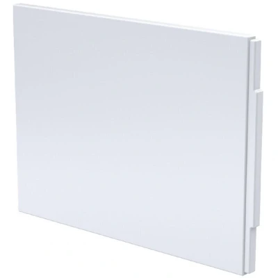Image of Nuie White Acrylic 700mm Bath End Panel PAN142