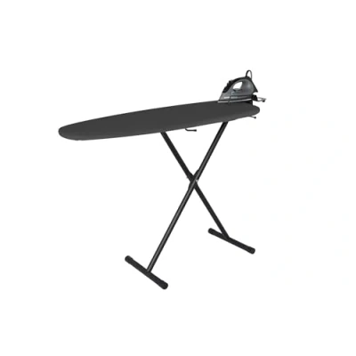 Image of Corby Oxford Ironing Centre in Dark Grey with 1200W Steam Iron