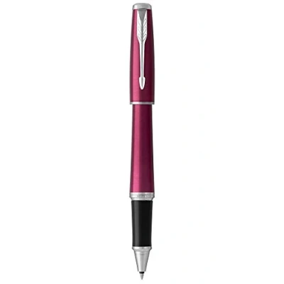 Image of Parker Urban Rollerball Pen Vibrant Magenta Fine Point Black Ink Gift Box