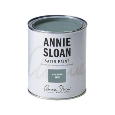 Image of Annie Sloan Satin Paint 750ml (Cambrian Blue)