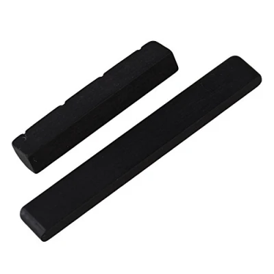 Image of SAHROO 4 string Ukulele Guitar Nut And Saddle Made Of ABS 1 Pair