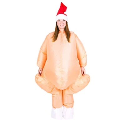 Image of Bodysocks® Inflatable Turkey Costume (Adult)