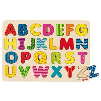 Image of Goki Alphabet Puzzle