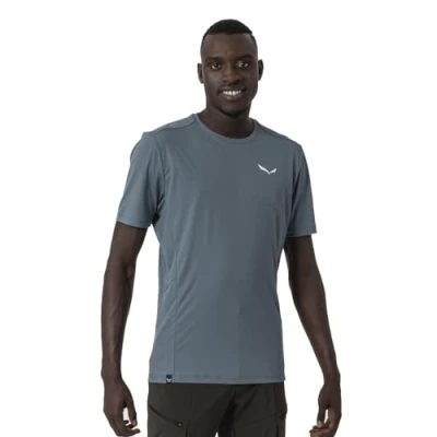 Image of SALEWA Puez Sporty Dry M T Shirt, Java Blue, S, MALE