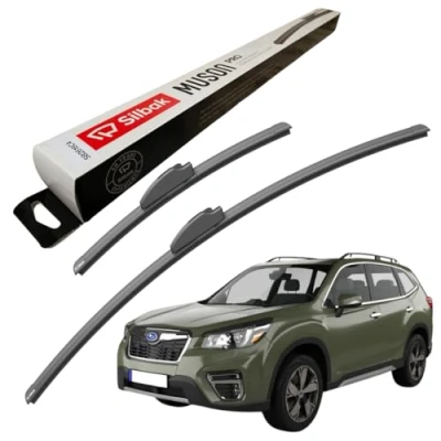 Image of Silbak Windscreen Wipers, for SUBARU FORESTER (2012 ONWARDS) Wiper Blades, 650mm/400mm