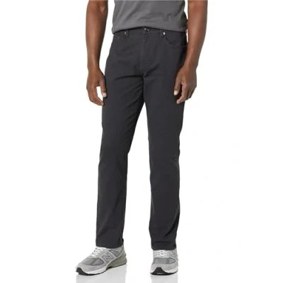 Image of Amazon Essentials Men&#039;s Athletic Fit 5 Pocket Stretch Twill Trouser (Available in Big &amp; Tall), Charcoal, 30W / 28L