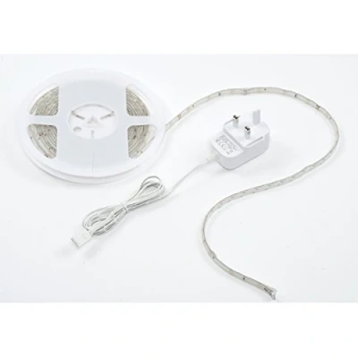 Image of FLEXLINE Non Waterproof 5M Warm White LED Strips Lighting Tape Kit for Home Kitchen Cabinet TV Decoration