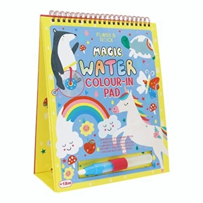 Image of Floss &amp; Rock 43P6391 Rainbow Fairy Magic Color Changing Watercard Easel and Pen
