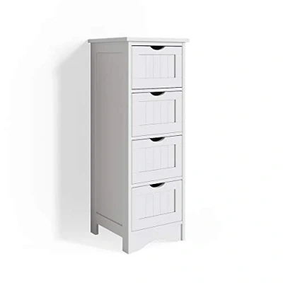 Image of Vicco Bathroom cabinet Bianco, White, 30 x 81 cm