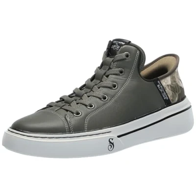 Image of Skechers Men&#039;s Snoop Dogg:Snoop One Og Hands Free Slip ins Sneaker, Olive, 9