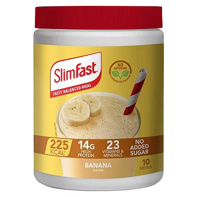 Image of SlimFast Banana Flavour Shake 365g