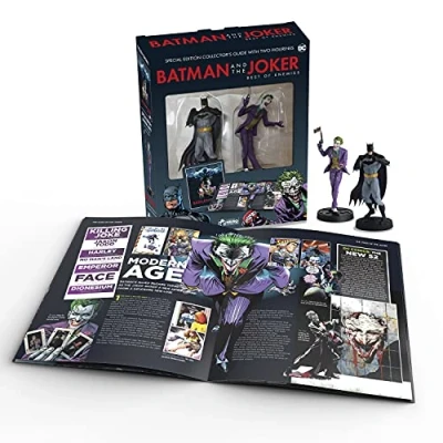 Image of DC Comics Batman and The Joker Figurine Boxset Superhero Collection by Eaglemoss Collections