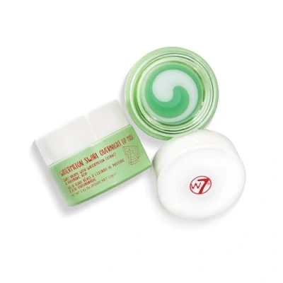 Image of W7 Sweet Dreams Overnight Watermelon Swirl Lip Mask Fruit Extract &amp; Hyaluronic Acid For Hydrated, Full Looking Irresistible Lips