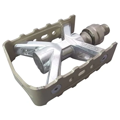 Image of MKS Esprit EZY Superior: Quick release, lightweight pedal for urban cycling, Metallic
