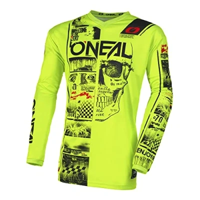 Image of O&#039;Neal Kinder Jersey Element Attack V.23, Neongelb Schwarz, XL, E004 4