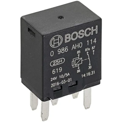Image of WR0114 Relay BOSCH 0 986 AH0 114 24V 10A 5 pin connector
