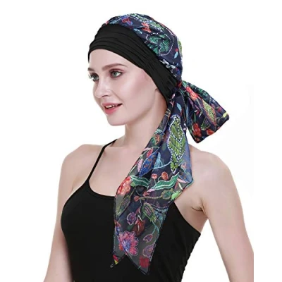 Image of FocusCare Lightweight Chemo Turbans Hats Headbands Sold in USA Cancer Turbin Turbanets for Patients