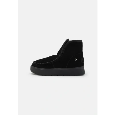 Image of Gioseppo Vecses Platform ankle boots, Women&#039;s, Size: 6, Black Suede