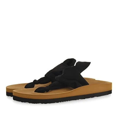 Image of Gioseppo Women&#039;s CALENZANO Flip Flop, Black, 5 UK