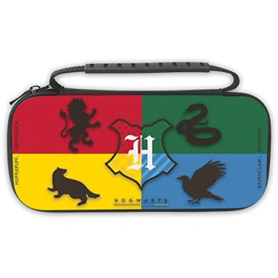 Image of Freaks and Geeks Wizarding World Harry Potter 299254, XL Case for Nintendo Switch, 4 houses, Multicolor
