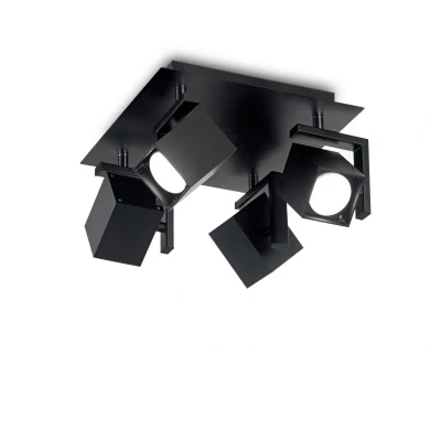 Image of Mouse 4 Light Ceiling Black