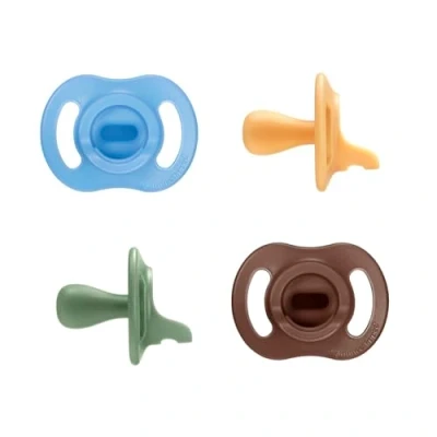Image of Tommee Tippee Ultra light StayPut Dummy, One Piece Silicone Design, 18 36m, 4 Pack