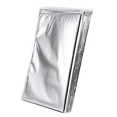 Image of Keenso Aluminum Foil Insulated Bag, 3 Types 5pcs/set Food Storage bag Thermal Cooler Silver(25 * 30cm) outdoor dining set setinsulated sandwich