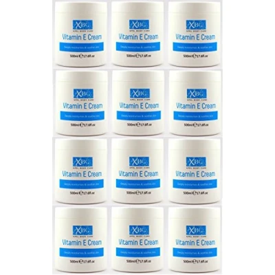 Image of XBC Vitamin E Cream Jar 500ml Pack of 12