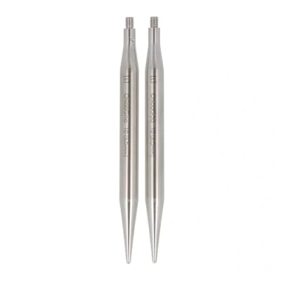 Image of ChiaoGoo Twist Lace Stainless Steel (8cm, 6mm) Interchangeable Knitting Needle Tips 2 Pieces