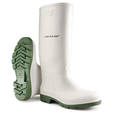 Image of Dunlop Unisex Adult Pricemastor Wellington Boots, White, 2 UK