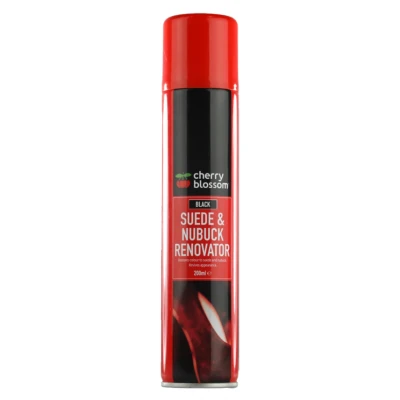 Image of Cherry Blossom Unisex&#039;s Suede &amp; Nubuck Renovator Shoe Care Product, BLACK, 200ml