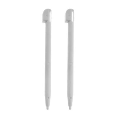 Image of 2x White Replacement Stylus Touch Screen Pens, Compatible with Nintendo DS Lite (DSL)