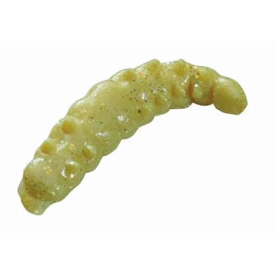 Image of Berkley Powerbait Fish Food Power Honey Worms Garlic, yellow