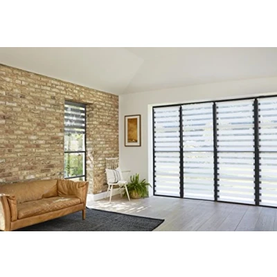 Image of Amazon Basics Double layer rollo blind, White, 66 x 150 cm
