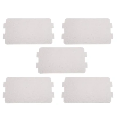 Image of FTVOGUE 5PCS Microwave Oven Mica Plate Slice Waveguide Cover 4.6 x 2.5 inch