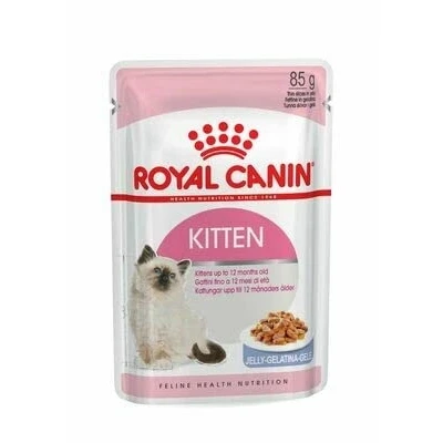 Image of Royal Canin Kitten in Jelly Wet Cat Pouches 85g (Pack of 12)