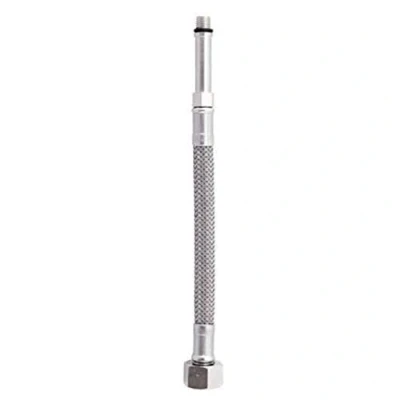 Image of 35cm Long M8 x 3/8&quot; Inch BSP Flexible Tap Connector Faucet Tail Hose Water Pipe