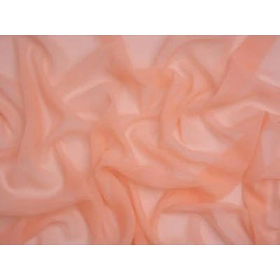 Image of Minerva Crafts Plain Chiffon Dress Fabric Nude per metre