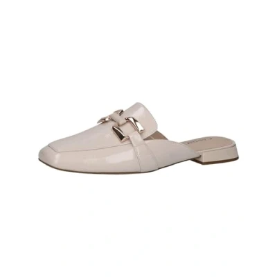 Image of CAPRICE Women&#039; 9 27302 42 Flat Sandal, Snow Naplak, 6 UK