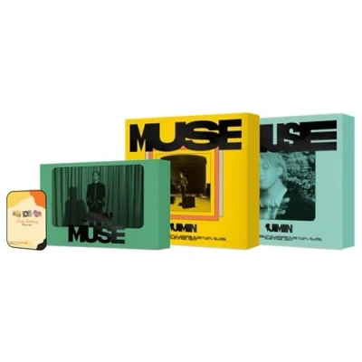 Image of MUSE BTS Jimin Album [Standard + Weverse Albums 3 ver. Full Set]+Pre Order Benefits+BolsVos K POP Inspired Freebies (Second Solo Album)