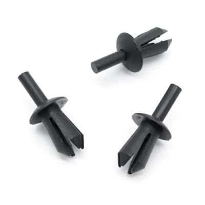Image of VVO Fasteners Plastic Front Wheel Arch Flare and Trim Moulding Clip, Black (Pack of 10)
