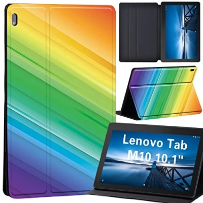 Image of Case for Lenovo Tab M10 TB X605F/ X605L/ X505F/ X505L Leather Stand Cover 10.1 Inch Tablet (artificial color 5)