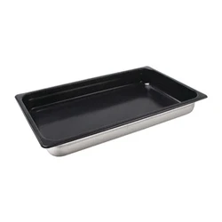 Image of Vogue Heavy Duty Stainless Steel Non Stick 1/1 Gastronorm Tray 65mm