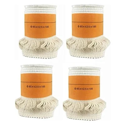 Image of Replacement Wick, Kerosene Stove Wicks,Cotton Core Wick for Petroleum Heating 4PCS 65mm 75mm 85mm 95mm (Size : Ø85xT2.5xL185MM)