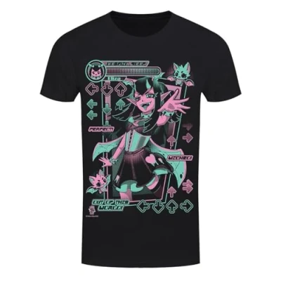 Image of Cosmic Boop DDR Men&#039;s Black T Shirt