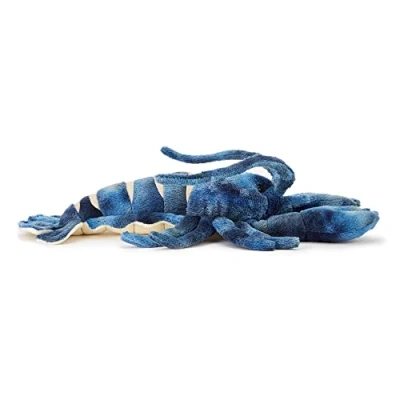 Image of Zappi Co Plush Children&#039;s Stuffed Soft Cuddly Toy Part of Safari Animals Collection, Perfect for Kids (33cm Depth)(Common Lobster)