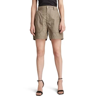 Image of G STAR RAW Women&#039;s Fatigue Shorts, Brown (turf D24405 A790 273), 32