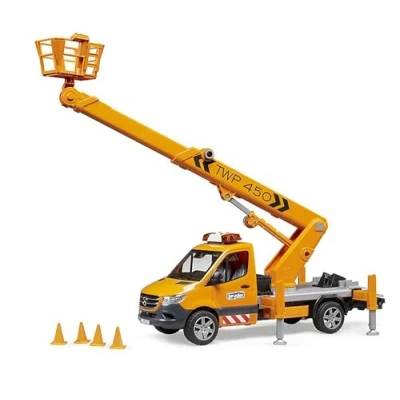 Image of Bruder MB Sprinter with Work Platform 1:16 Toys