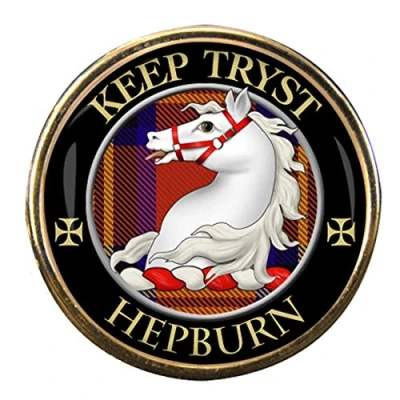 Image of Hepburn Scottish Clan Pin Badge