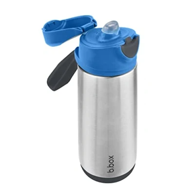 Image of b.box Insulated Sport Spout Drink &amp; Water Bottle Tilt and Sip Keeps Drinks Cold up to 15hrs, Warm 8hrs 500ml/16.9